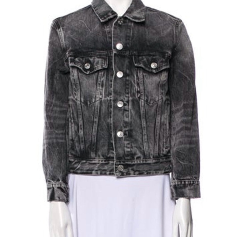 Balenciaga Black Jean Jacket